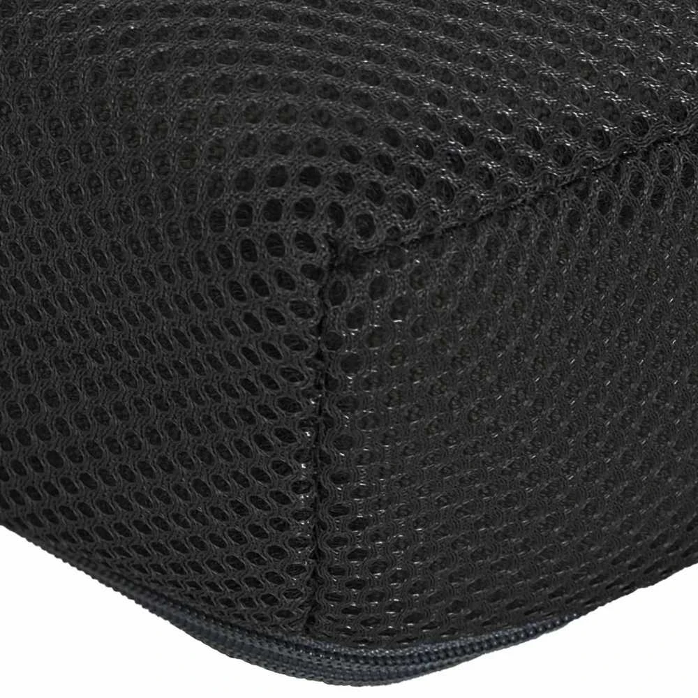 Sėdynės pagalvėlė Juoda 39 x 38 x 8,5 cm PU putos