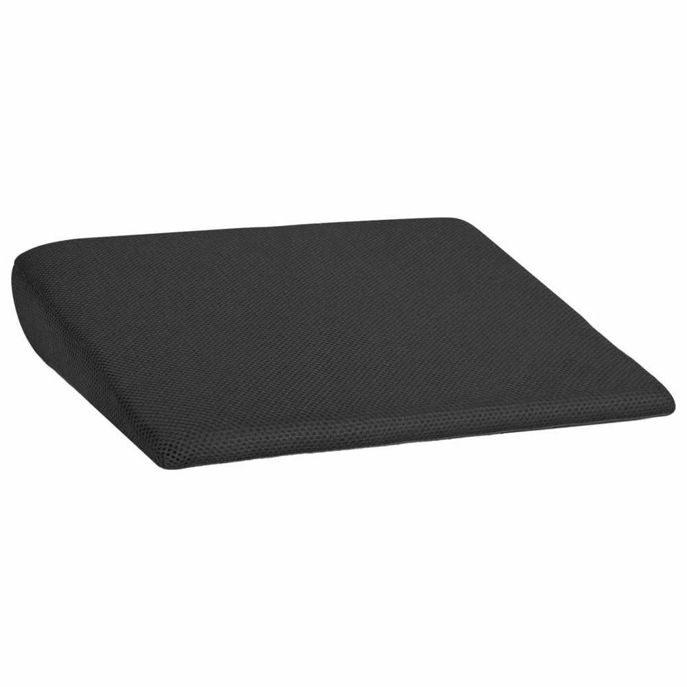 Sėdynės pagalvėlė Juoda 39 x 38 x 8,5 cm PU putos