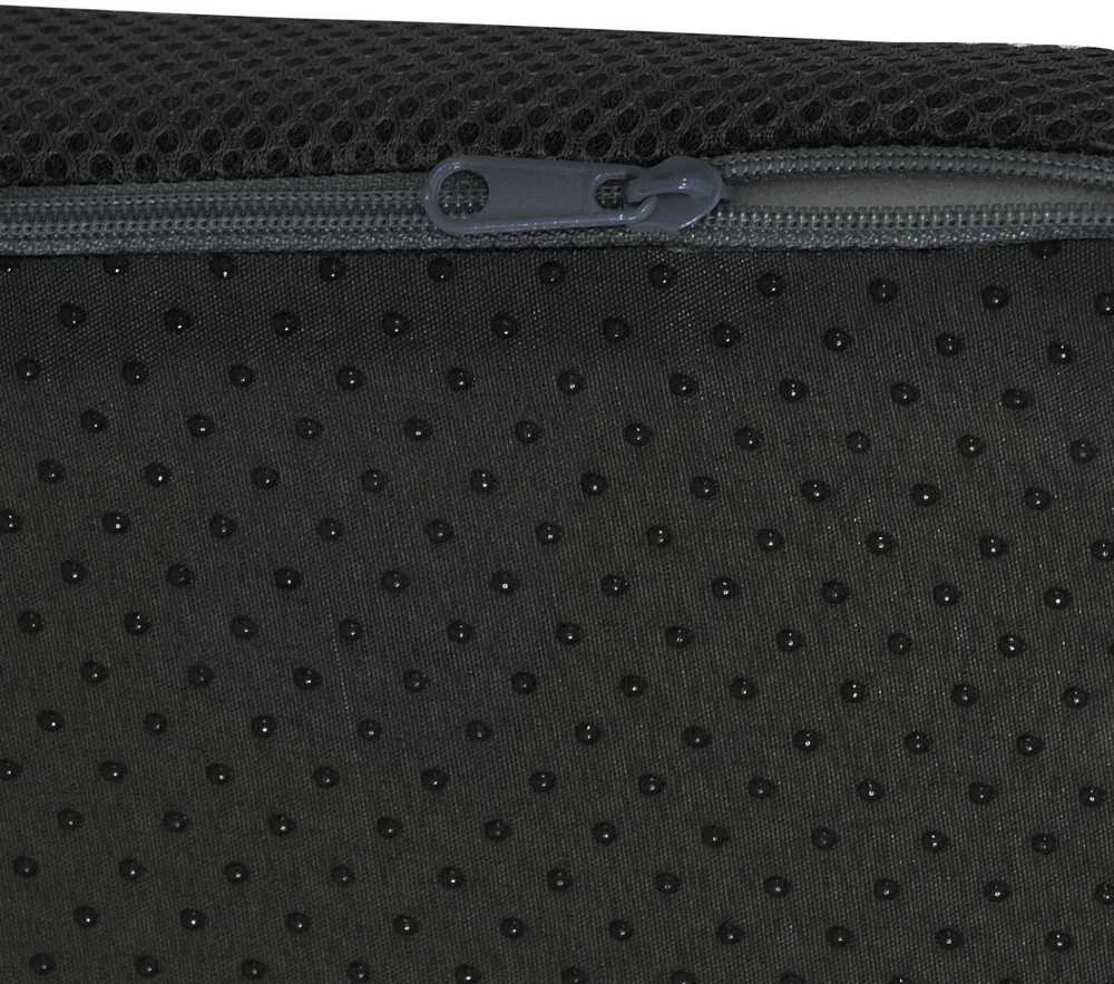 Sėdynės pagalvėlė Juoda 39 x 38 x 8,5 cm PU putos