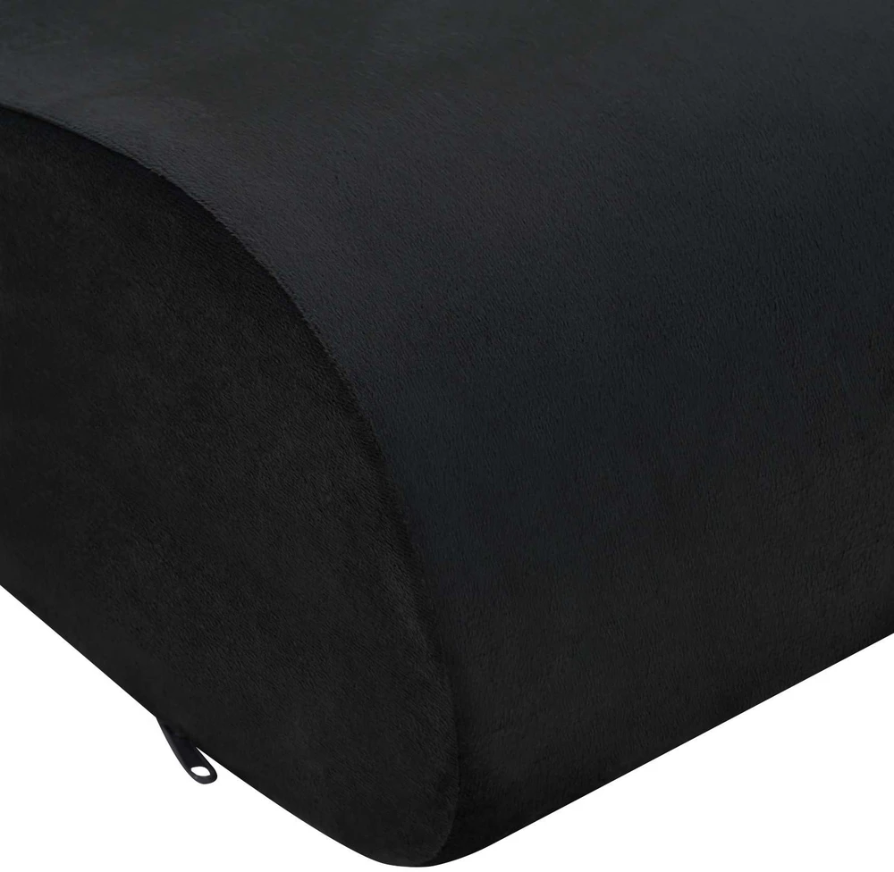 Sėdynės pagalvėlė Paprastas Juoda 40 x 40 x 13 cm PU putos