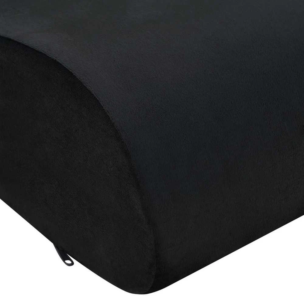 Sėdynės pagalvėlė Paprastas Juoda 40 x 40 x 13 cm PU putos