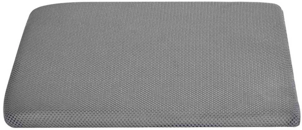 Sėdynės pagalvėlė Pilka 39 x 38 x 8,5 cm PU putos