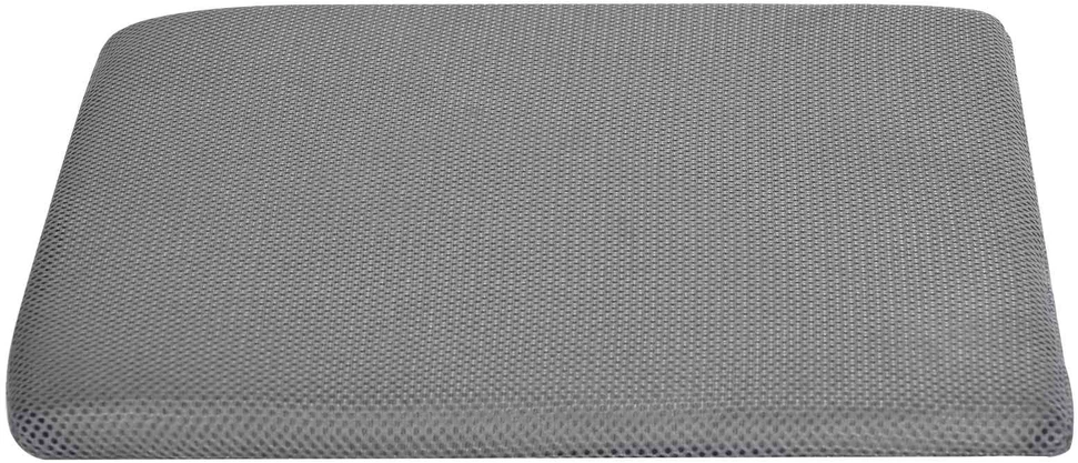 Sėdynės pagalvėlė Pilka 39 x 38 x 8,5 cm PU putos