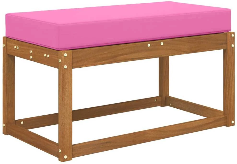 Lauko Sėdimosios Pagalvė 100% poliesteris Rožinė 80 x 40 x 8 cm