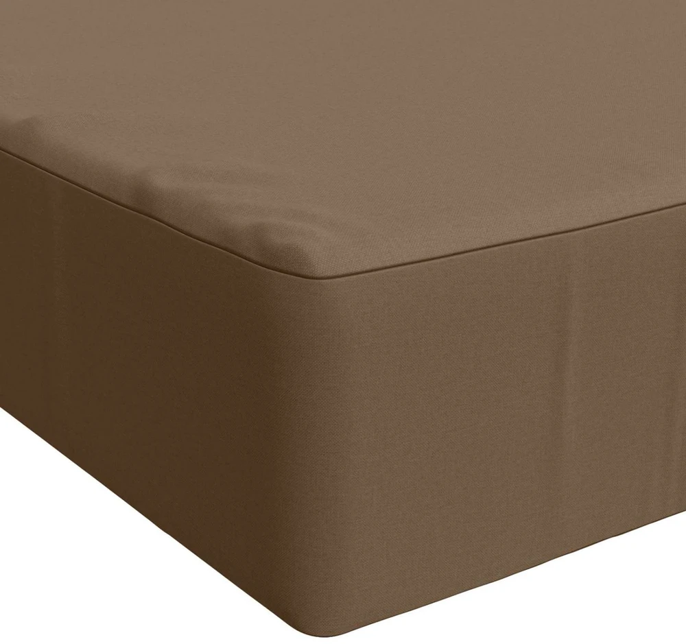 Sėdynės pagalvėlė SOEST 100% poliesteris Taupe 120 x 80 x 15 cm