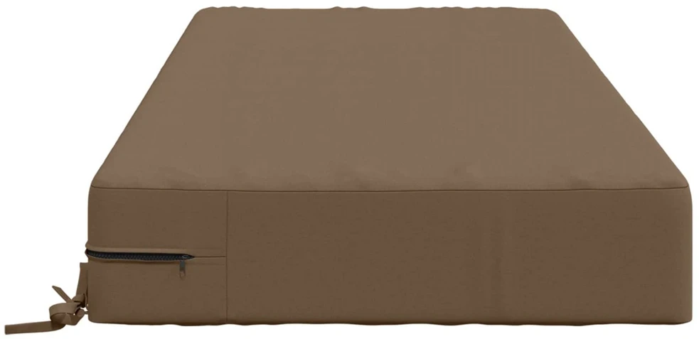 Sėdynės pagalvėlė SOEST 100% poliesteris Taupe 120 x 80 x 15 cm