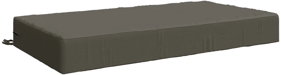 Sėdynės pagalvėlė SOEST 100% poliesteris Pilka 120 x 60 x 15 cm