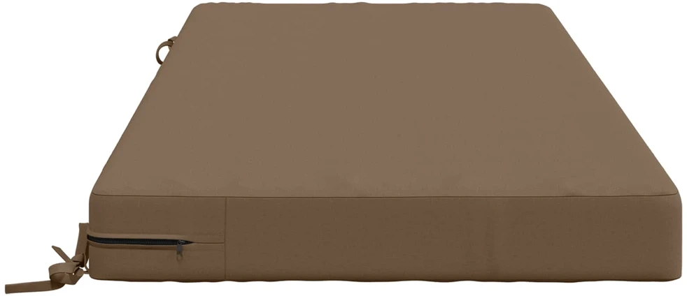Sėdynės pagalvėlė SOEST 100% poliesteris Taupe 120 x 60 x 10 cm