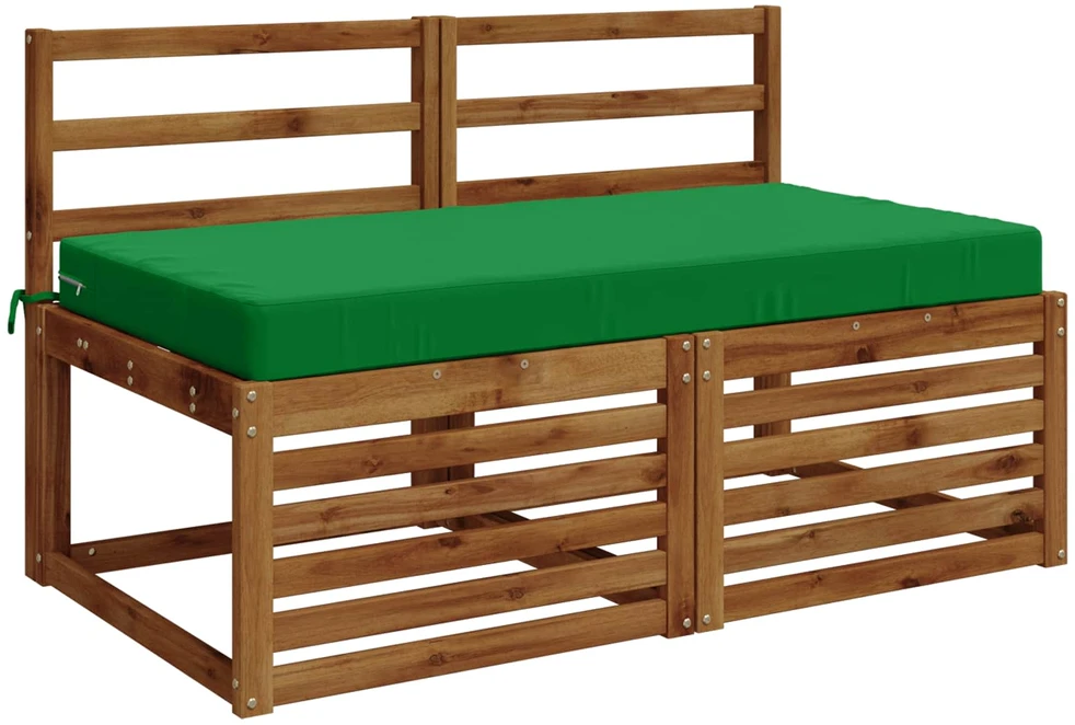 Sėdynės pagalvėlė SOEST 100% poliesteris Žalia 120 x 60 x 10 cm