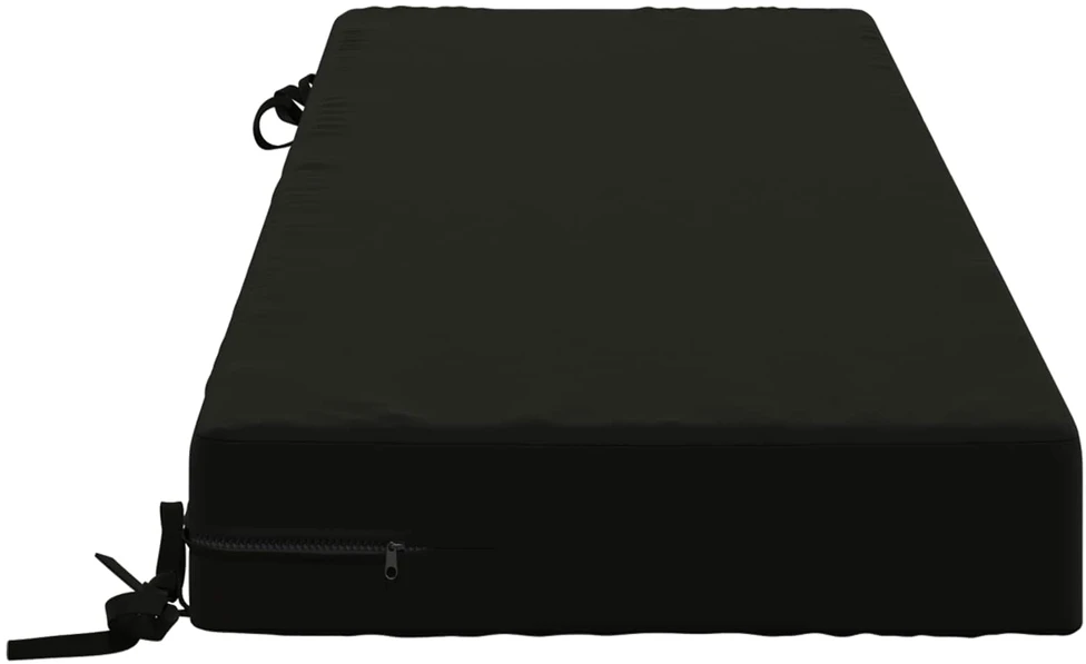 Sėdynės pagalvėlė SOEST 100% poliesteris Juoda 120 x 40 x 10 cm