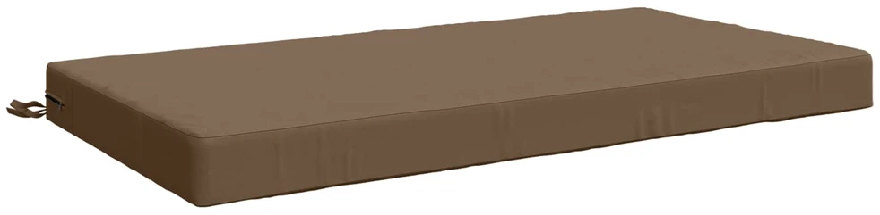 Sėdynės pagalvėlė SOEST 100% poliesteris Taupe 120 x 80 x 10 cm