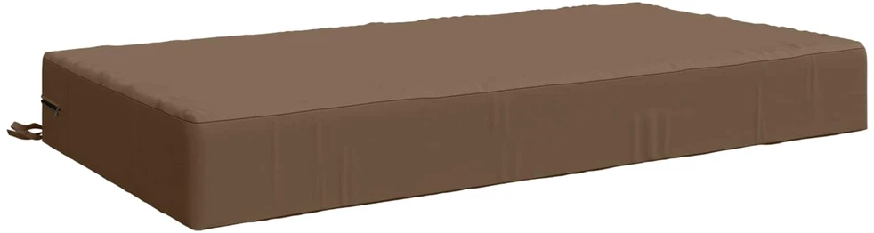 Sėdynės pagalvėlė SOEST 100% poliesteris Taupe 120 x 60 x 15 cm