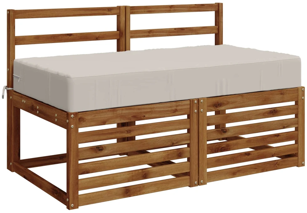 Sėdynės pagalvėlė SOEST 100% poliesteris Balta 120 x 80 x 15 cm