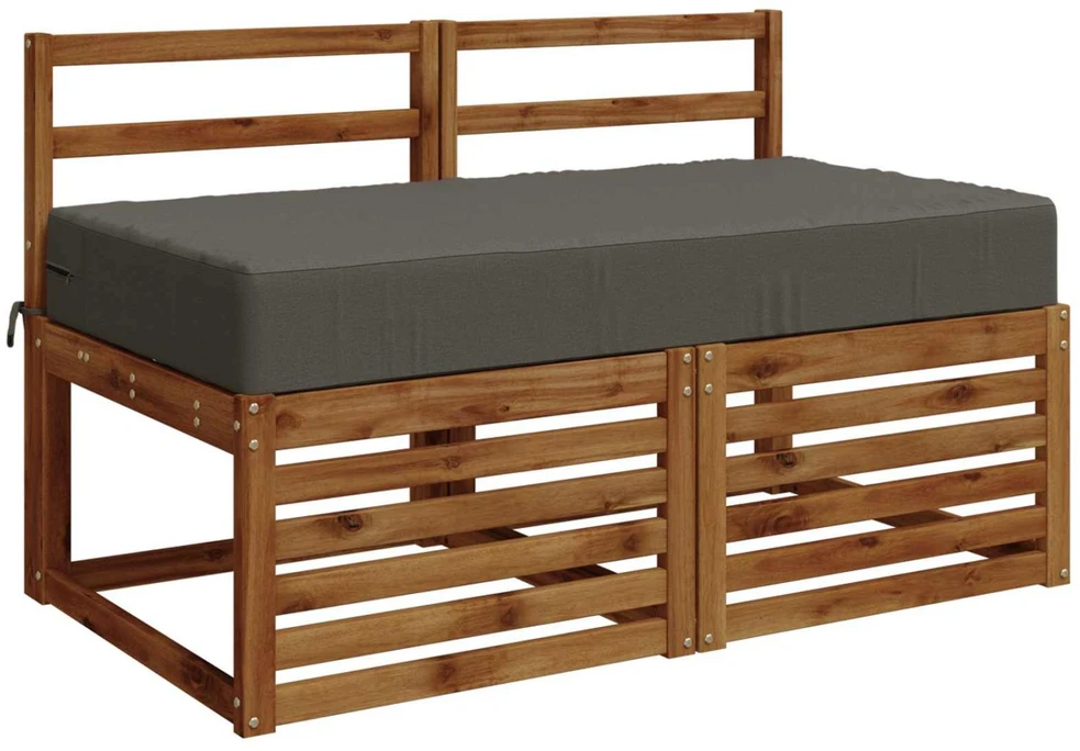 Sėdynės pagalvėlė SOEST 100% poliesteris Pilka 120 x 60 x 15 cm