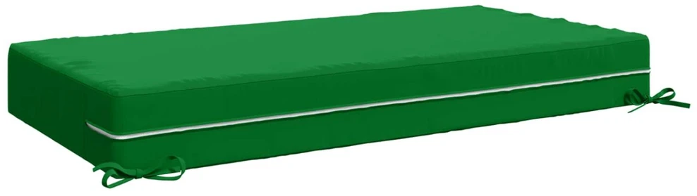 Sėdynės pagalvėlė SOEST 100% poliesteris Žalia 120 x 60 x 15 cm