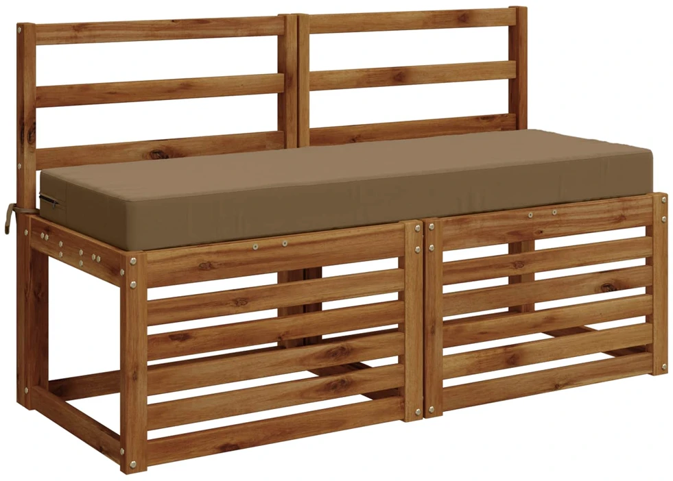 Atlošo pagalvė SOEST 100% poliesteris Taupe 120 x 40 x 10 cm