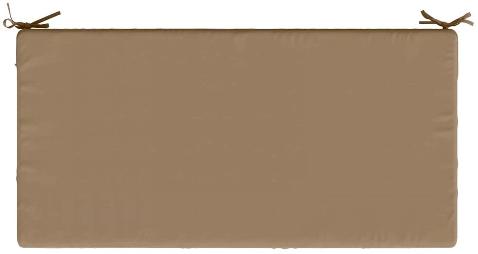 Sėdynės pagalvėlė SOEST 100% poliesteris Taupe 120 x 60 x 15 cm