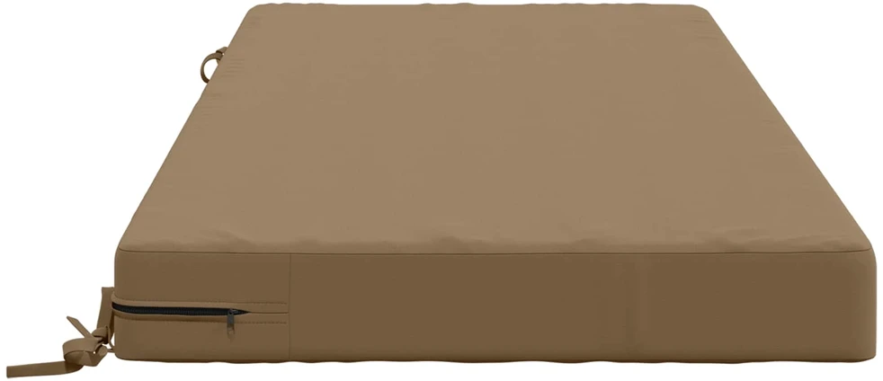 Sėdynės pagalvėlė SOEST 100% poliesteris Taupe 120 x 80 x 10 cm