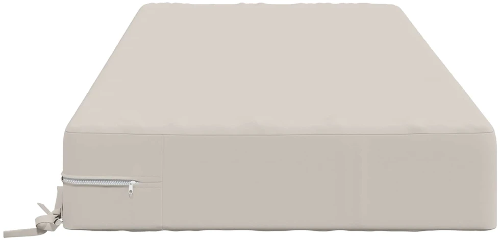 Sėdynės pagalvėlė SOEST 100% poliesteris Balta 120 x 80 x 15 cm