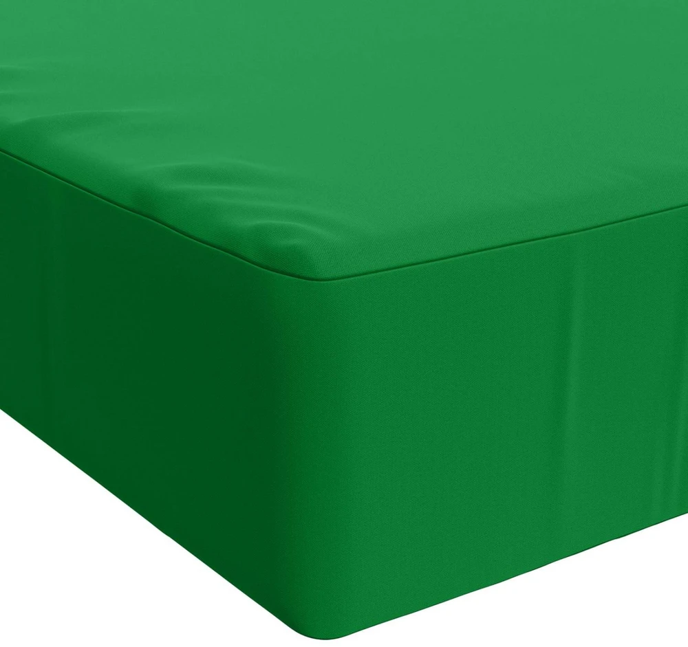 Sėdynės pagalvėlė SOEST 100% poliesteris Žalia 120 x 60 x 15 cm