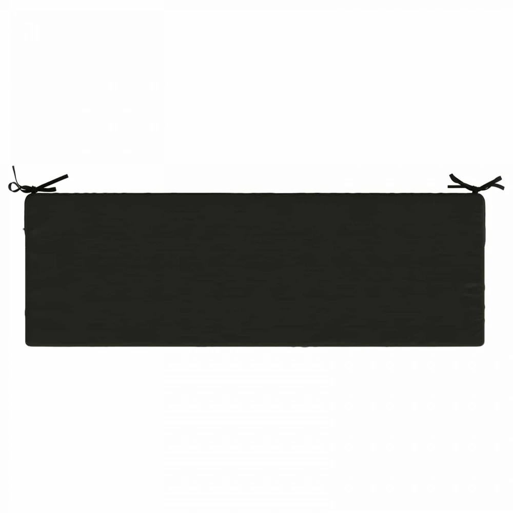 Sėdynės pagalvėlė SOEST 100% poliesteris Juoda 120 x 40 x 10 cm
