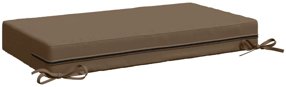 Sėdynės pagalvėlė SOEST 100% poliesteris Taupe 70 x 40 x 10 cm