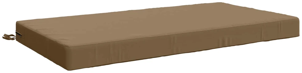 Sėdynės pagalvėlė SOEST 100% poliesteris Taupe 120 x 80 x 10 cm