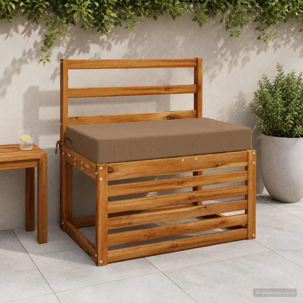 Atlošo pagalvė SOEST 100% poliesteris Taupe 70 x 40 x 10 cm