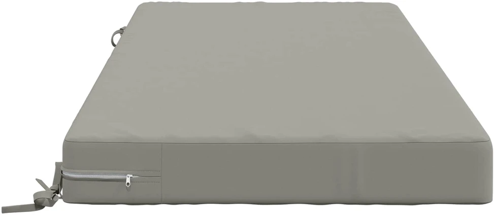 Sėdynės pagalvėlė SOEST 100% poliesteris Pilka 120 x 80 x 10 cm