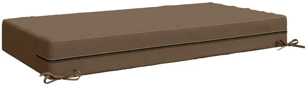 Sėdynės pagalvėlė SOEST 100% poliesteris Taupe 120 x 80 x 15 cm