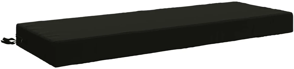 Sėdynės pagalvėlė SOEST 100% poliesteris Juoda 120 x 40 x 10 cm