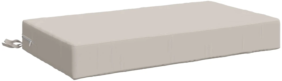 Atlošo pagalvė SOEST 100% poliesteris Balta 70 x 40 x 10 cm