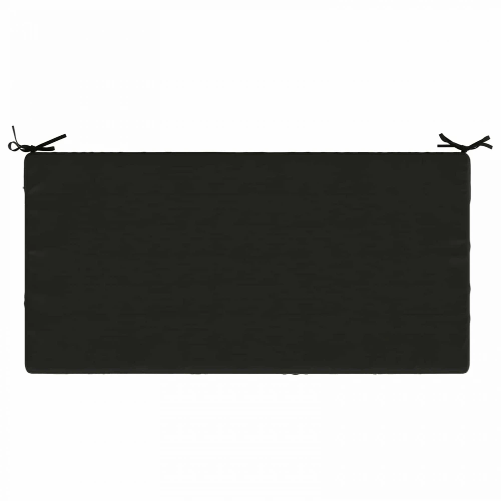 Sėdynės pagalvėlė SOEST 100% poliesteris Juoda 120 x 80 x 10 cm