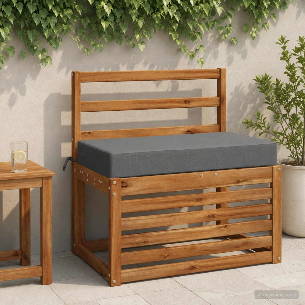 Atlošo pagalvė SOEST 100% poliesteris Pilka 70 x 40 x 10 cm