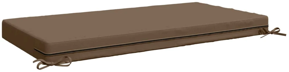 Sėdynės pagalvėlė SOEST 100% poliesteris Taupe 120 x 80 x 10 cm