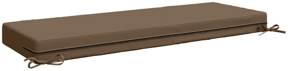 Sėdynės pagalvėlė SOEST 100% poliesteris Taupe 120 x 40 x 10 cm