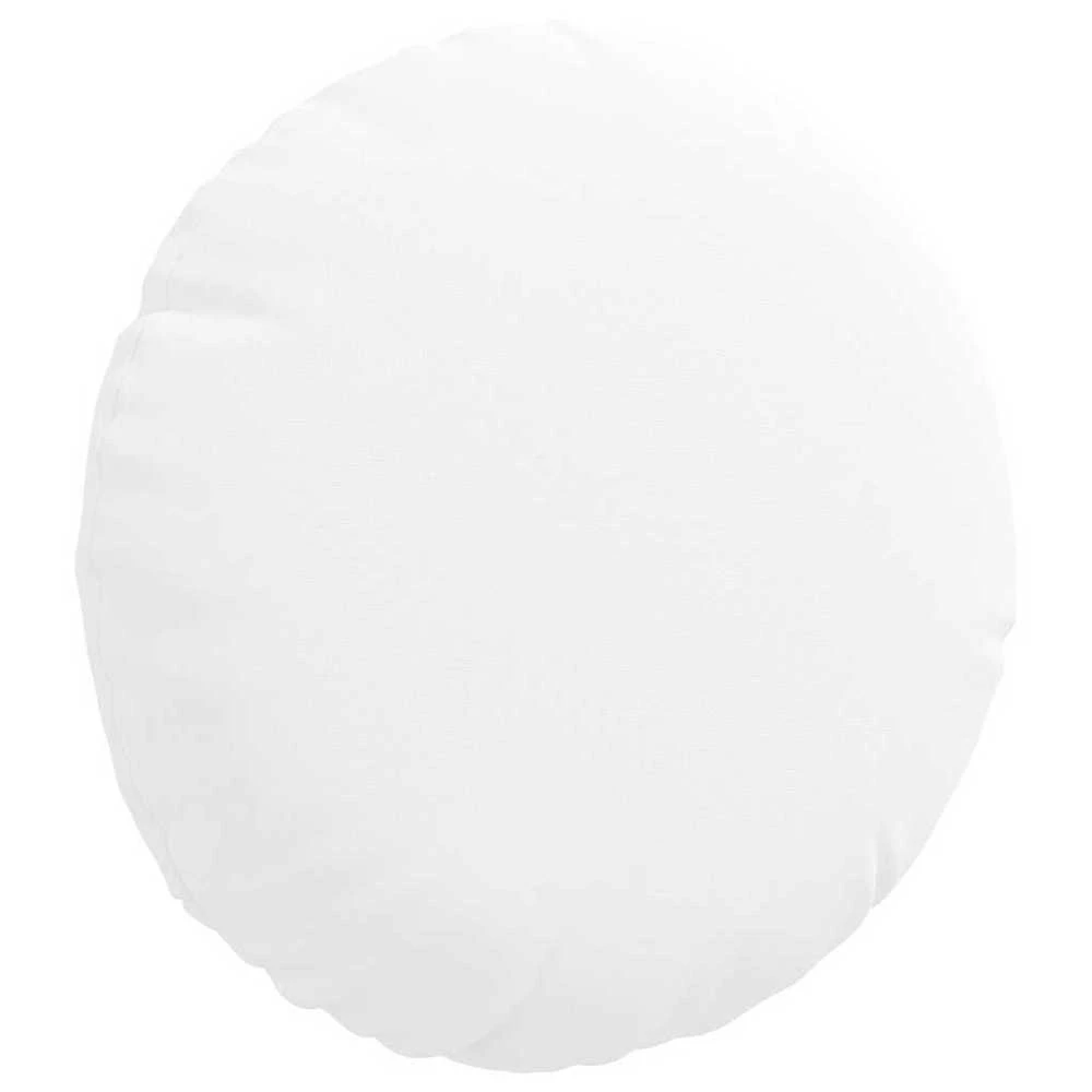 Sėdynių pagalvėlės 2 vnt. Audinys Balta Ø30 x 13 cm