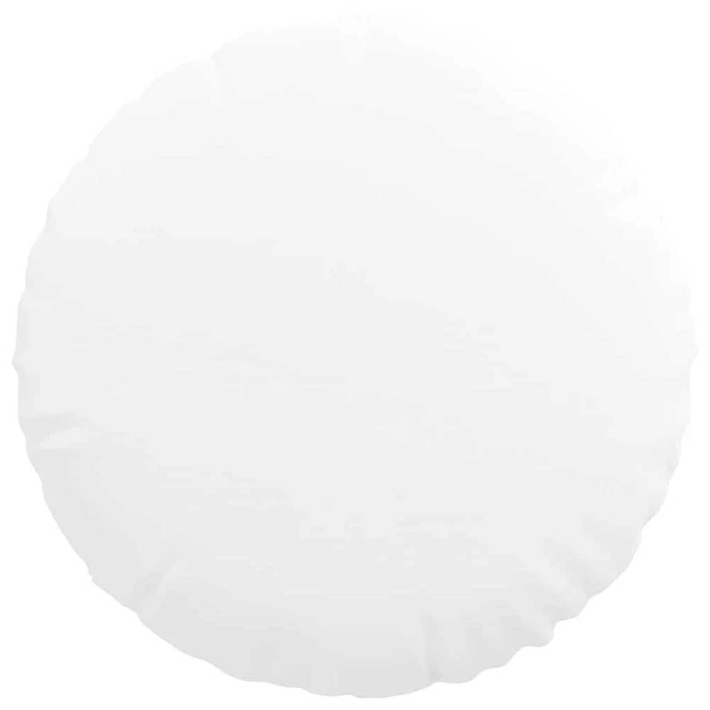 Sėdynių pagalvėlės 2 vnt. Audinys Balta Ø40 x 13 cm