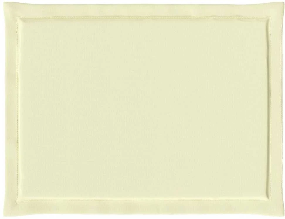 Sėdynių pagalvėlės 2 vnt. Poliesteris Kreminė 47 x 36 x 2 cm