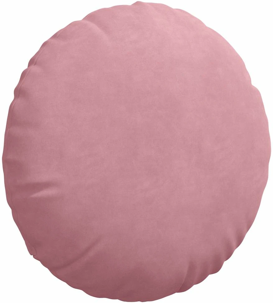 Sėdynių pagalvėlės 2 pcs Rožinė Ø 40 x 13 cm Aksomas