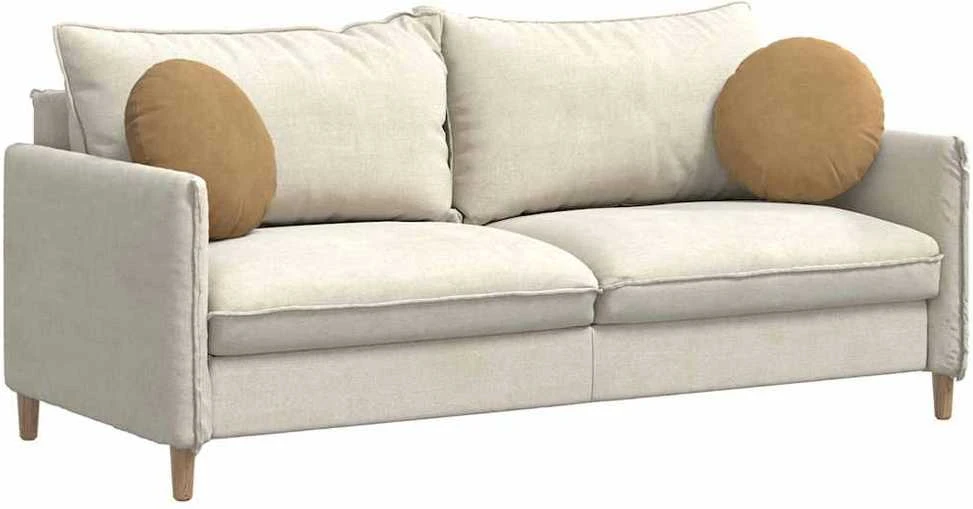 Sėdynių pagalvėlės 2 pcs Ruda Ø 40 x 13 cm Aksomas