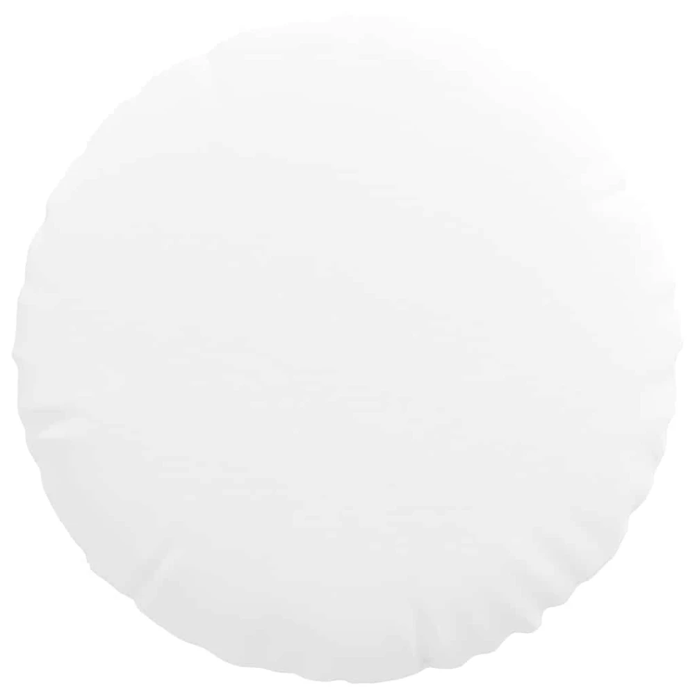 Sėdynių pagalvėlės 2 vnt. Audinys Balta Ø40 x 13 cm