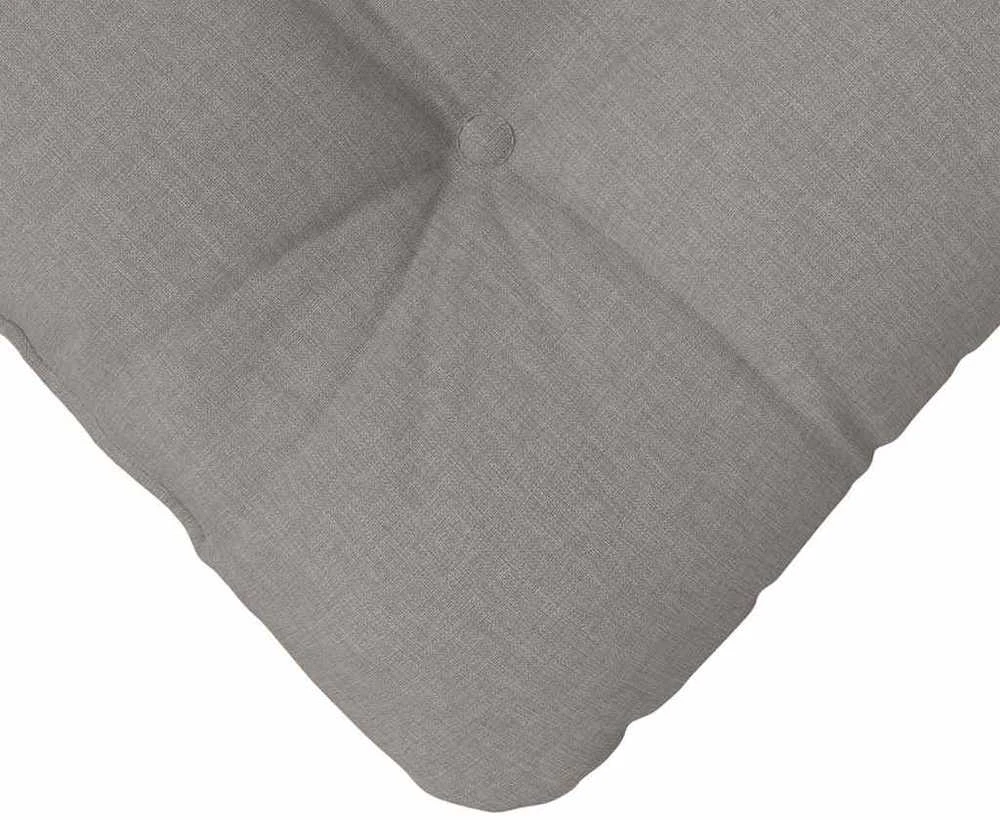 Sėdynių pagalvėlės 4 vnt. Audinys Taupe 40 x 40 x 12 cm