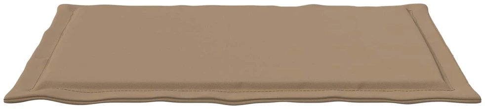 Sėdynių pagalvėlės 4 vnt. Poliesteris Taupe 47 x 36 x 2 cm