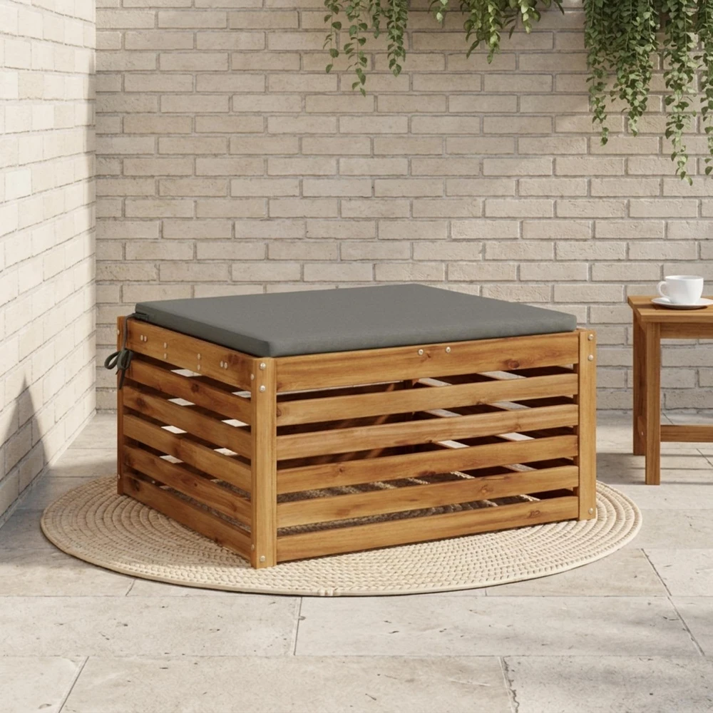 Sėdynių pagalvėlės SOEST 100% poliesteris Pilka 70 x 70 x 3 cm