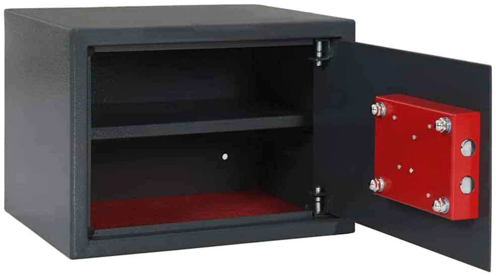 SentrySafe Seifo dėžė su užraktu Tamsiai pilka 35 x 25 x 25 cm Plienas