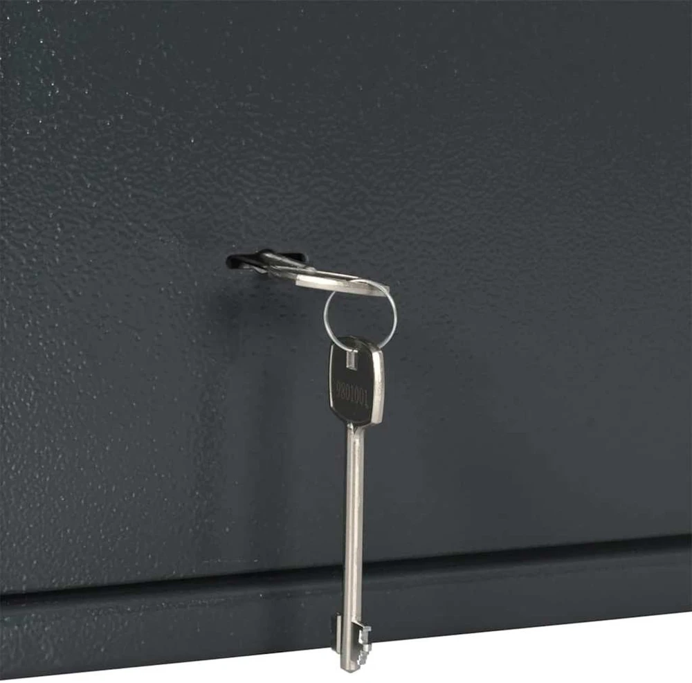 SentrySafe Seifo dėžė su užraktu Tamsiai pilka 35 x 25 x 25 cm Plienas