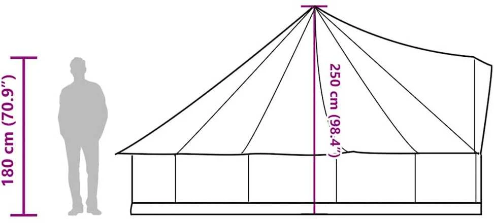 Šeimos palapinė, mėlyna, aštuonvietė, tipi, atspari vandeniui