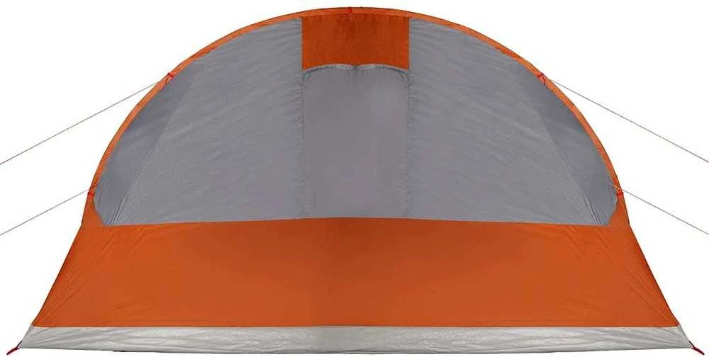 Šeimos palapinė, pilka ir oranžinė, septynvietė, tunelinė