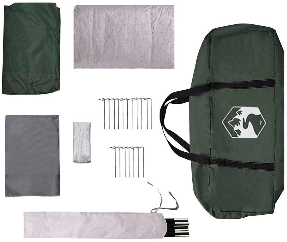 Šeimos palapinė 14 asmeniui Armijos Žalia